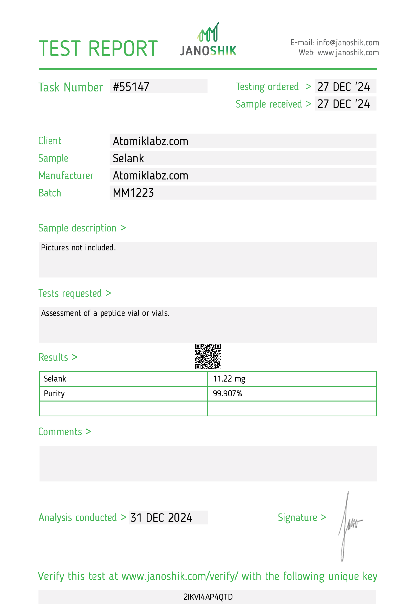 Selank 10mg (Current batch tested at 12mg) with Air Dispersal Kit Selank 10mg (Current batch tested at 12mg) with Air Dispersal Kit