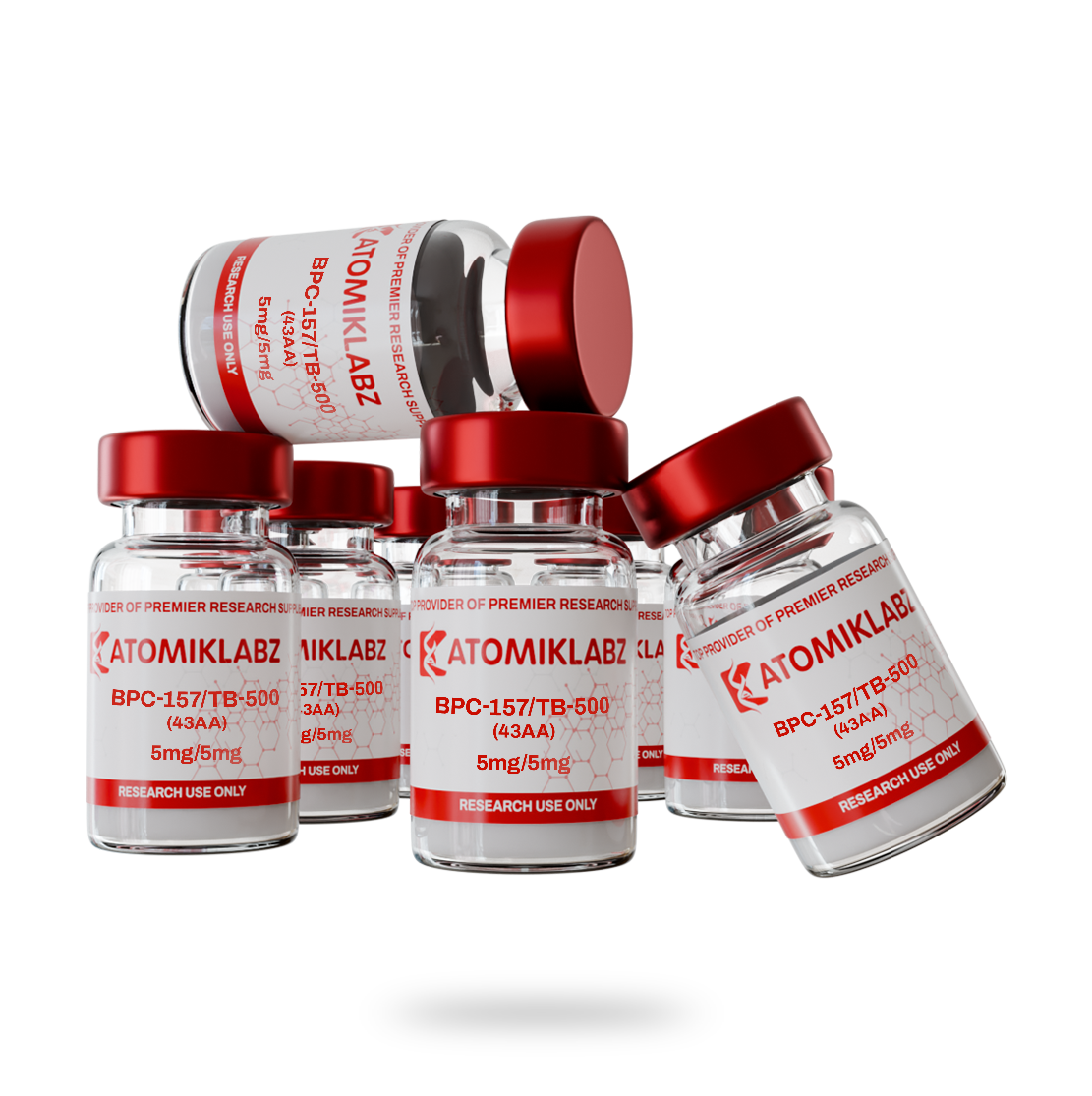 BULK PACK BPC-157/TB-500 Blend (5mg/5mg) (10 VIALS)