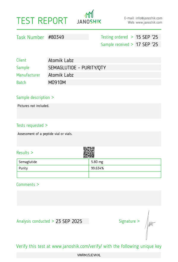 BULK PACK Peptide 1 (S) – 5mg (10 VIALS) BULK PACK Peptide 1 (S) – 5mg (10 VIALS)