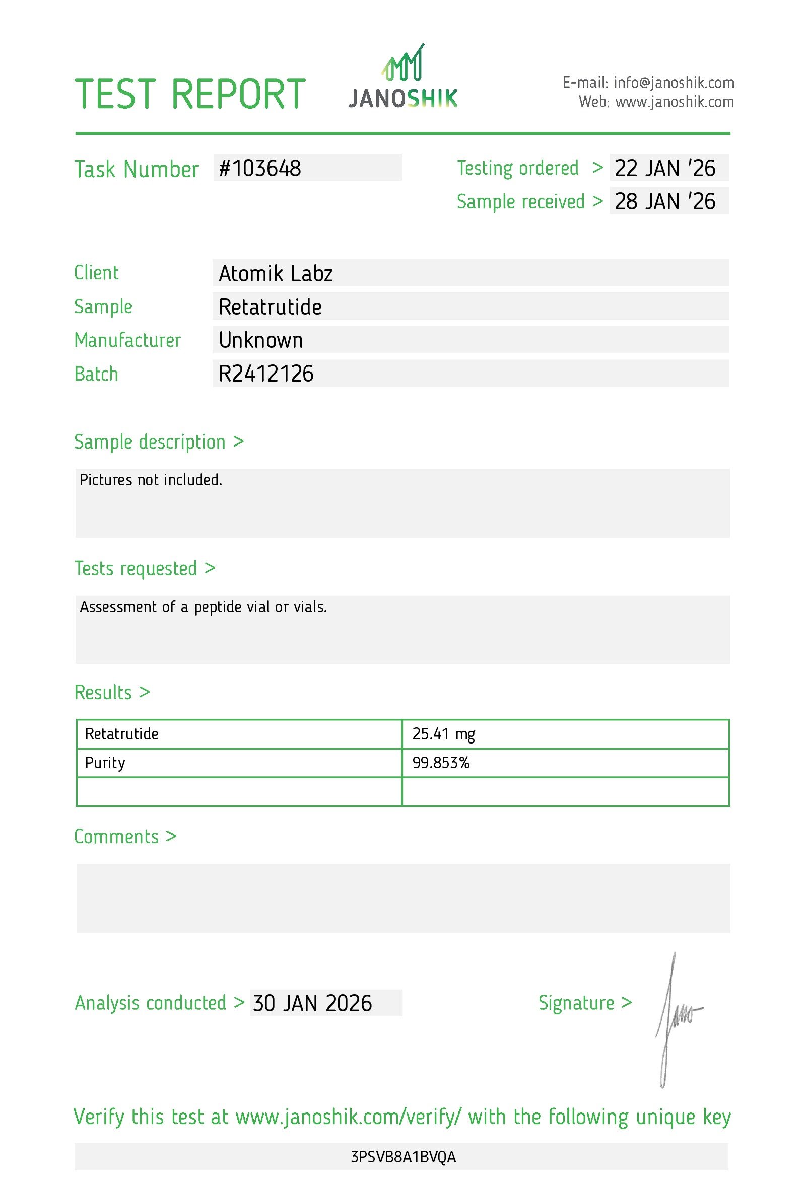 BULK PACK Peptide 3 (R) – 24mg (10 VIALS) BULK PACK Peptide 3 (R) – 24mg (10 VIALS)