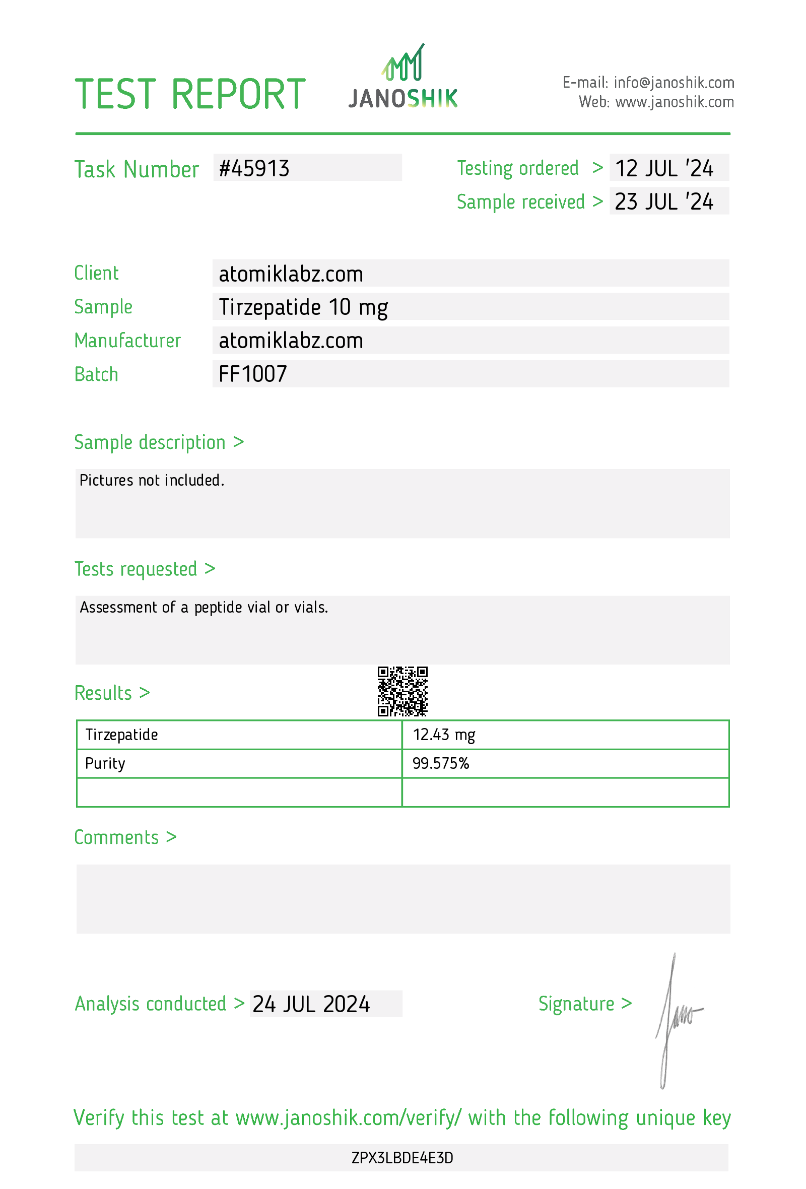 Peptide 2 (T) – 10mg Peptide 2 (T) – 10mg