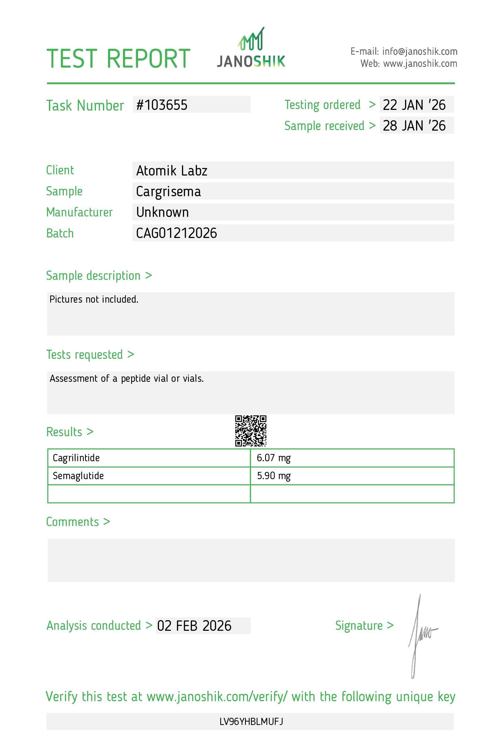 Peptide CS – (5mg/5mg) Peptide CS – (5mg/5mg)