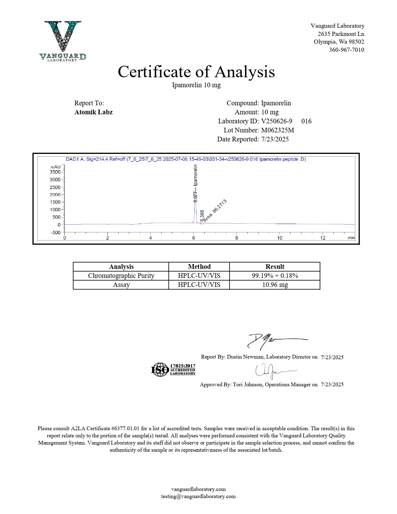 Ipamorelin – 10mg Ipamorelin – 10mg