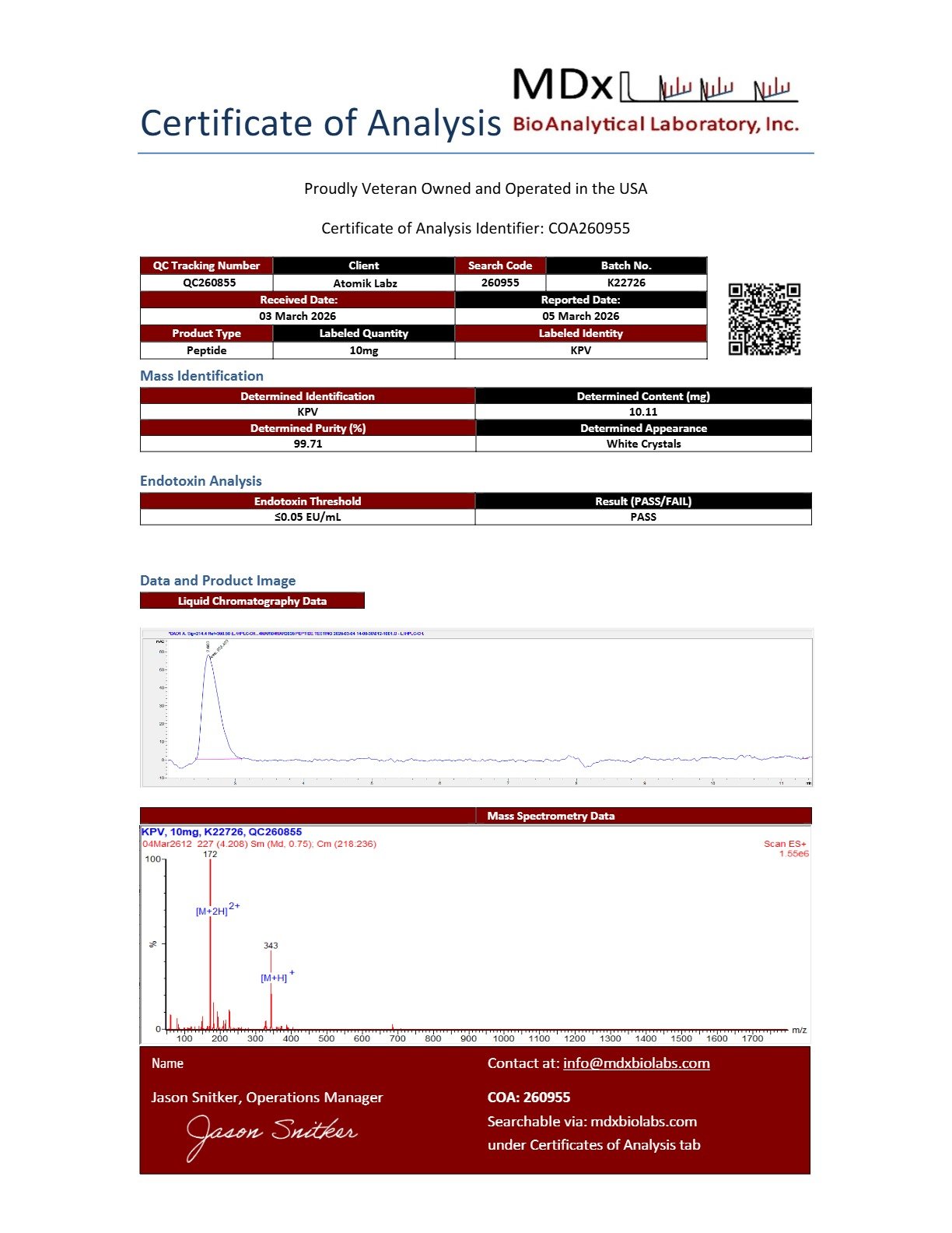 KPV – 10mg KPV – 10mg